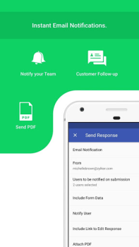 Descargar Formulario Móvil - Zoho Forms Negocio para Android captura de pantalla 3
