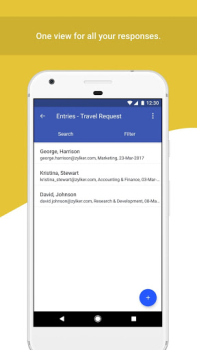 Descargar Formulario Móvil - Zoho Forms Negocio para Android captura de pantalla 7