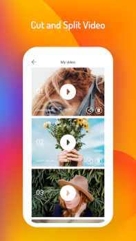 Descargar Crop El video & Trim video Editores y reproductores de video para Android captura de pantalla 5