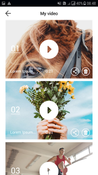 Descargar Crop El video & Trim video Editores y reproductores de video para Android captura de pantalla 7