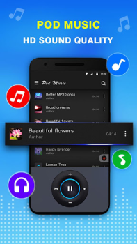 Descargar Bass Equalizer IPod Music Música y audio para Android captura de pantalla 4