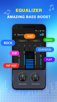 Descargar Bass Equalizer IPod Music Música y audio para Android captura de pantalla 5