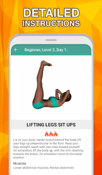 Descargar 7 minute abs workout: Daily Ab Salud y estado fisico para Android captura de pantalla 4