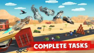 Descargar Zombie Derby: Pixel Survival Raza para Android captura de pantalla 5