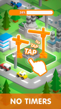 Descargar Tap Tap: Idle City Builder Sim Simuladores para Android captura de pantalla 2