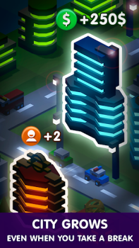 Descargar Tap Tap: Idle City Builder Sim Simuladores para Android captura de pantalla 3