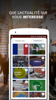 Descargar Flash info - Actualités et Mét Noticias y revistas para Android captura de pantalla 6