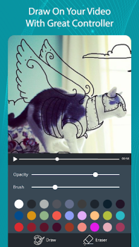 Descargar Agregar texto en vídeo Editores y reproductores de video para Android captura de pantalla 4