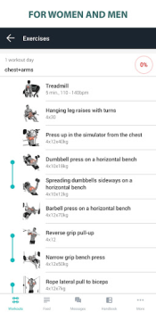 Descargar Fitness GYM—Ejercicios en casa Salud y estado fisico para Android captura de pantalla 2