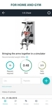 Descargar Fitness GYM—Ejercicios en casa Salud y estado fisico para Android captura de pantalla 3