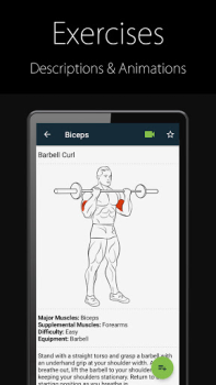 Descargar Fitness Trainer FitProSport Salud y estado fisico para Android captura de pantalla 3