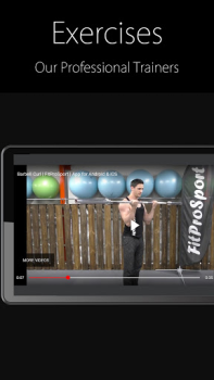 Descargar Fitness Trainer FitProSport Salud y estado fisico para Android captura de pantalla 4
