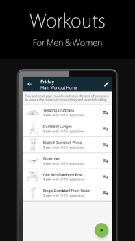 Descargar Fitness Trainer FitProSport Salud y estado fisico para Android captura de pantalla 6