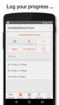Descargar Fitness Point Salud y estado fisico para Android captura de pantalla 5