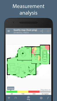 Descargar WiFi Heatmap Comunicación para Android captura de pantalla 3