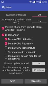 Descargar CPU Throttling Test Herramientas para Android captura de pantalla 3