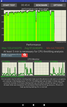 Descargar CPU Throttling Test Herramientas para Android captura de pantalla 5