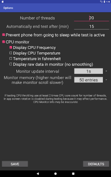 Descargar CPU Throttling Test Herramientas para Android captura de pantalla 6