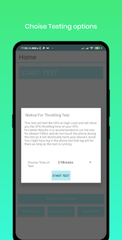 Descargar CPU Throttling Test Herramientas para Android captura de pantalla 2