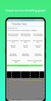 Descargar CPU Throttling Test Herramientas para Android captura de pantalla 4
