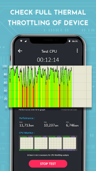 Descargar CPU Throttling Test: CPU Slowdown Herramientas para Android captura de pantalla 3