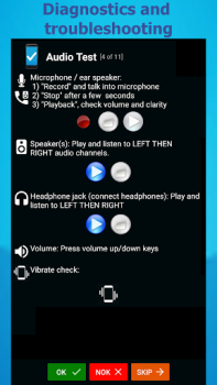 Descargar Prueba telefónica -Phone test Herramientas para Android captura de pantalla 6