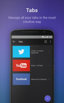 Descargar Super Fast Browser Comunicación para Android captura de pantalla 3