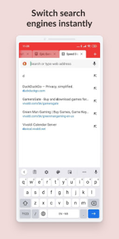 Descargar Vivaldi Browser Snapshot Comunicación para Android captura de pantalla 5