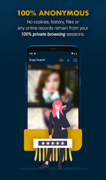 Descargar Snap Search - Private Browser Comunicación para Android captura de pantalla 4