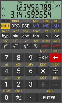 Descargar RealCalc Scientific Calculator Trabajo para Android captura de pantalla 2