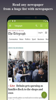 Descargar NewssQ - periódicos y noticias Noticias y revistas para Android