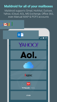 Descargar MailDroid -  Email App Comunicación para Android captura de pantalla 3
