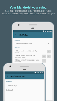 Descargar MailDroid -  Email App Comunicación para Android captura de pantalla 6