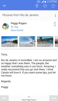 Descargar Correo Email - TypeApp Mail Comunicación para Android captura de pantalla 2