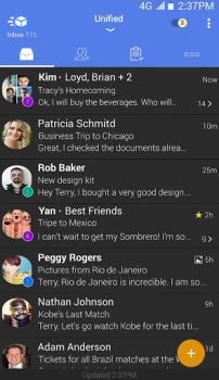 Descargar Correo Email - TypeApp Mail Comunicación para Android captura de pantalla 4