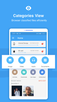 Descargar Explorador de archivos DV:admi Trabajo para Android captura de pantalla 2