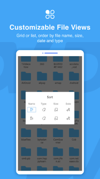 Descargar Explorador de archivos DV:admi Trabajo para Android captura de pantalla 3