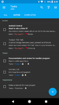 Descargar Nine - Email & Calendar Negocio para Android captura de pantalla 3
