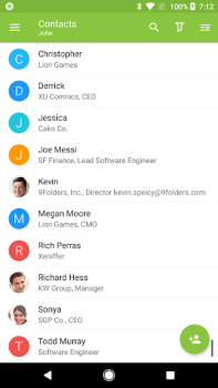 Descargar Nine - Email & Calendar Negocio para Android captura de pantalla 4