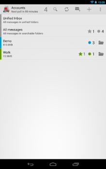 Descargar K-9 Mail Comunicación para Android captura de pantalla 4
