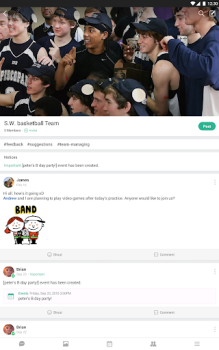 Descargar BAND - Grupos & Comunidades Social para Android captura de pantalla 7