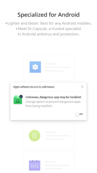 Descargar Dr.Capsule  Antivirus, Cleaner Herramientas para Android captura de pantalla 7
