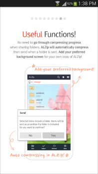 Descargar ALZip – File Manager & Unzip Herramientas para Android captura de pantalla 7