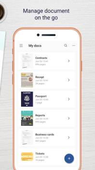 Descargar Easy Scanner - Cámara a PDF Negocio para Android captura de pantalla 2