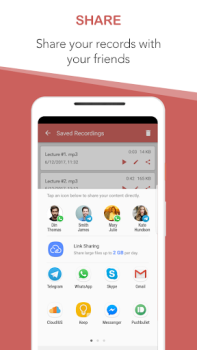 Descargar Voice Recorder HD Música y audio para Android captura de pantalla 4