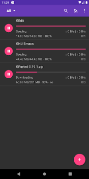 Descargar LibreTorrent Editores y reproductores de video para Android captura de pantalla 2