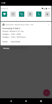 Descargar LibreTorrent Editores y reproductores de video para Android captura de pantalla 7