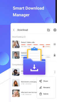 Descargar APUS Browser: Navegador Rápido Comunicación para Android captura de pantalla 4