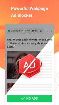 Descargar APUS Browser: Navegador Rápido Comunicación para Android captura de pantalla 5