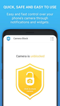 Descargar Bloqueo de Camara - Anti espía Herramientas para Android captura de pantalla 3